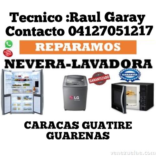 Servicio Técnico De: neveras, Lavadoras, Secadoras, Lavaplatos, Hornos-microondas, 04127051217