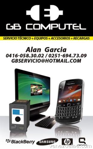 Servicio Técnico De Celular Blackberry - Cabudare - Computación
