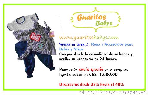 Venta de Ropa y Accesorios Bebés y niños al mayor y detal