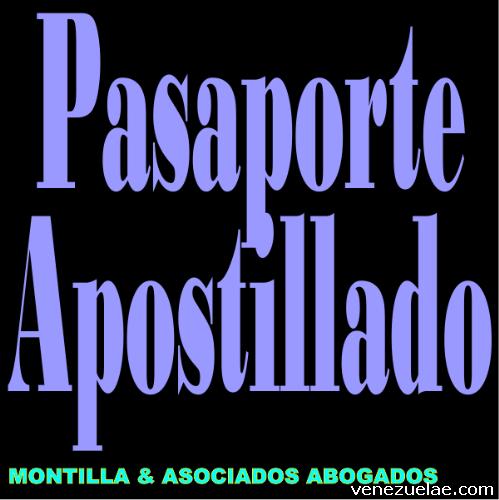 Apostilldo o Certificación De Pasaporte / Pasaporte Apostillado Legalización Traducción Venezuela