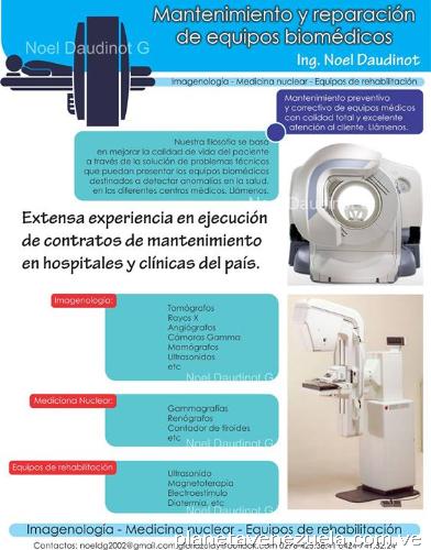 Ingeniero especialista en imagenología, medicina nuclear