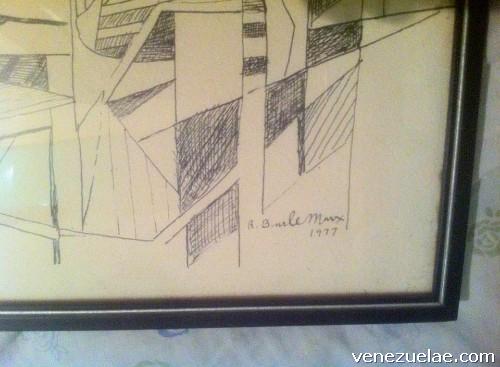 Vendo obra de arte de R. Burlemarx (s/t)