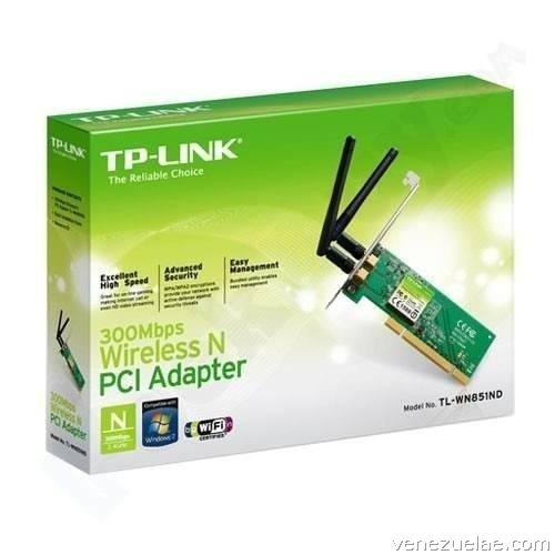 Tarjeta Pci Inalámbrica Tp-link- Tl-wn851nd- 2 Antenas
