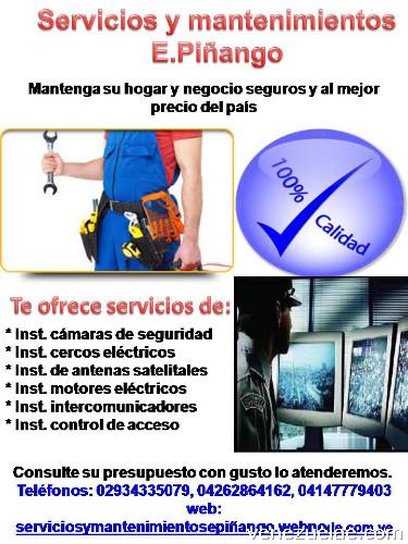 Servicios y mantenimientos E Piñango