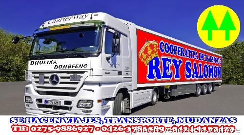 Transporte De Mudanza Rey Salomón Colombia Y Margarita