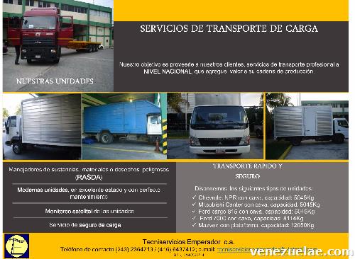 Servicio De Transporte Y Fletes