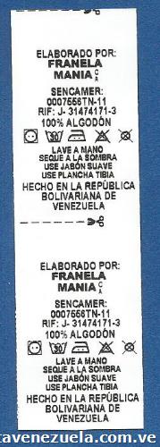 Venta de etiquetas textiles para sencamer personalizadas