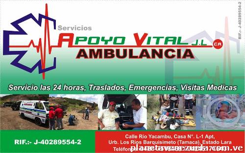Ambulancias Servicios Apoyo Vital J. L C. A