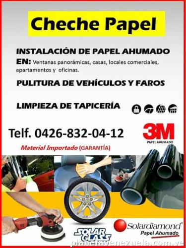 Papel ahumado lo mejor para toda maracay