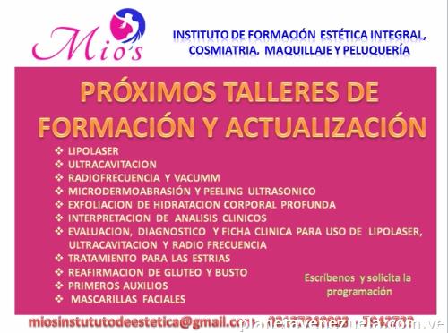 Cursos Estética Cosmiatría Maquillaje Peluquería Barbería