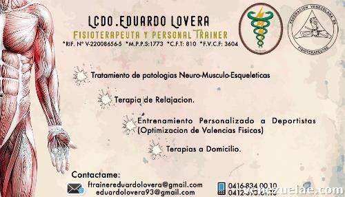 Fisioterapia en consultorio y servicio a domicilio