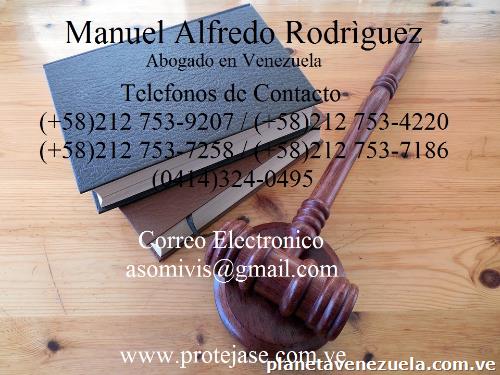 Abogado en Caracas Venezuela mercantilista agropecuaria