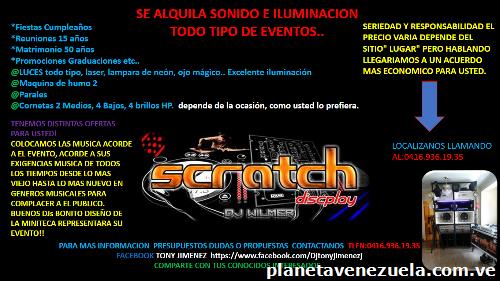 Alquiler!! Miniteca Sonido Profesional precio a convenir.