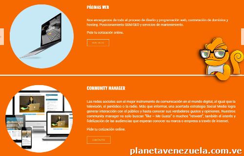Diseño personalizado Web