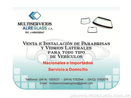 Alreglass venta de parabrisas