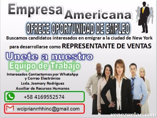 Se Solícita Personal en las Áreas de Ventas, Mercadeo Y Manejo De Personal