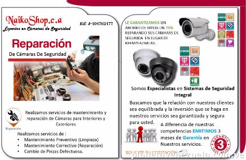 Reparación de Cámaras de Seguridad