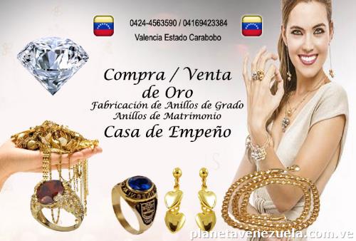 Compra y Venta de Oro en Valencia Carabobo