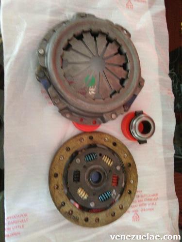 Kit croché renault original disco plato y collarin y