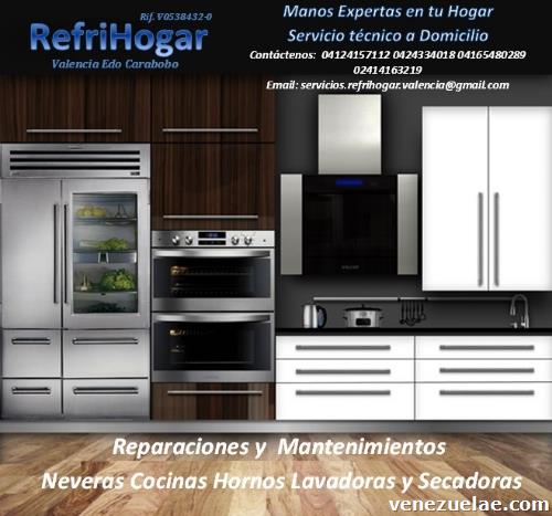 Reparación y Mantenimiento de Neveras en Valencia 04244334018