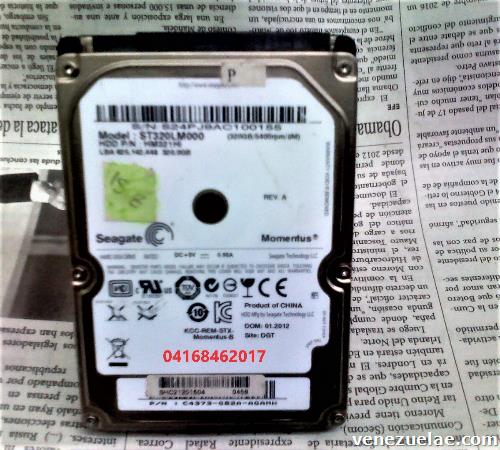 Disco Duro Seagate 320 Gb