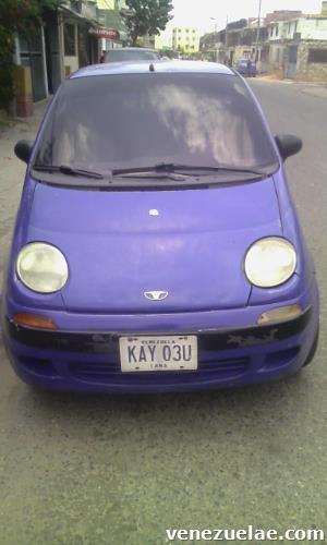 Auto matiz usado color azul