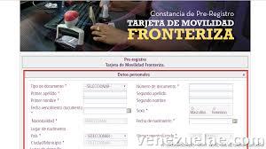 Carnet Fronterizo