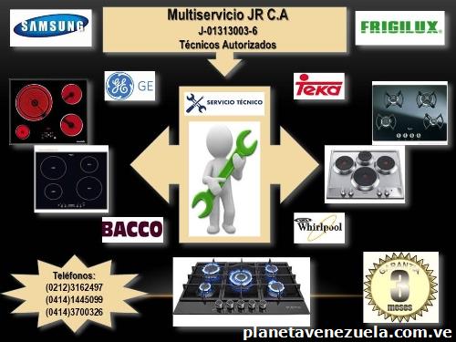 Técnicos En Reparación De Cocinas, Topes y Hornos Whirlpool Teka Entre Otras