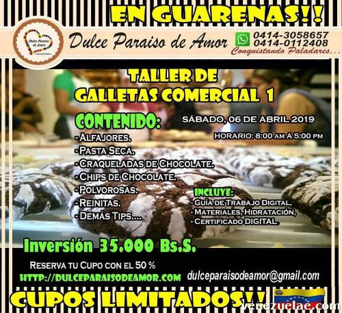 Curso de Galletas en Guarenas