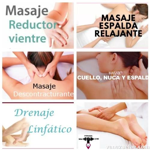 Masajes Terapéuticos, Antiestrés, Reductores Y Reafirmantes