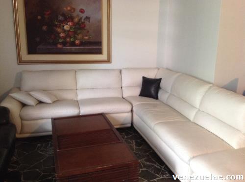Vendo mueble sofá de sala blanco