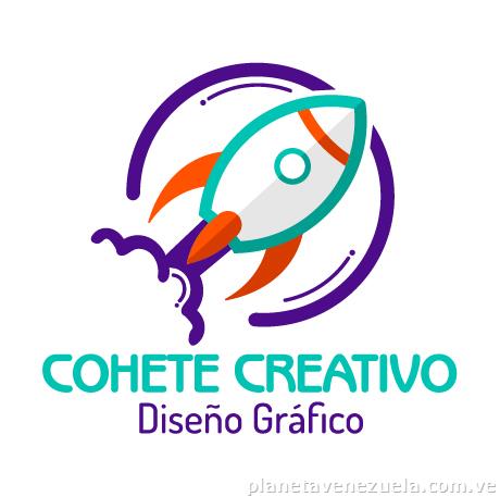 Diseño Gráfico Cohete Creativo