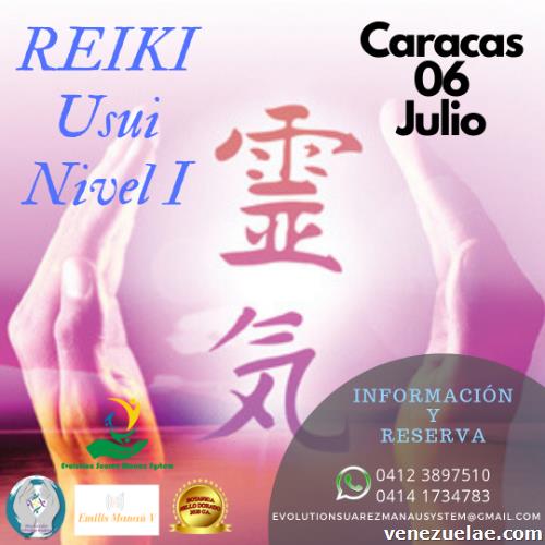 Formación Reiki Usui Nivel I
