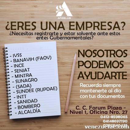 Alcaldía, Banavih, Inces, Ivss Etc