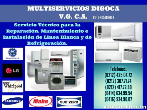 Multiservicios Digoca Reparación De Neveras