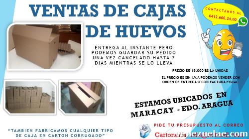 Cajas De Cartón Para Embalar Huevos