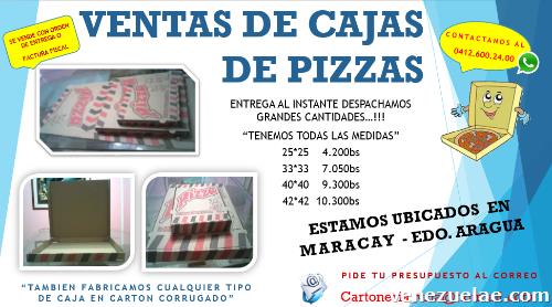 Cajas De Cartón Para Pizzas Todos Los Tamaños