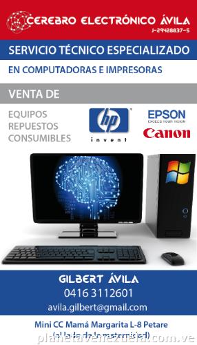 Servicio técnico a domicilio en computación e impresoras