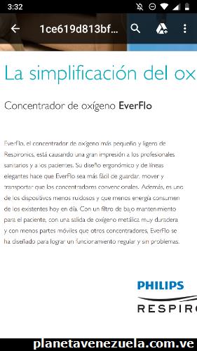 Concentrador de oxígeno