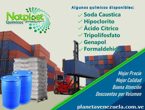 Productos químicos y materia prima