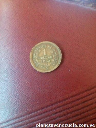 Moneda de colección ubicada en san Juan de los morros