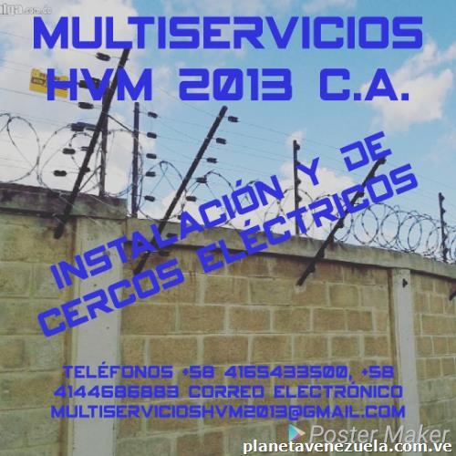 Cercos eléctricos, cámaras