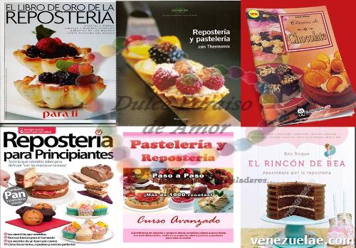 6 Libros Digitales de Repostería y Pastelería en Pdf