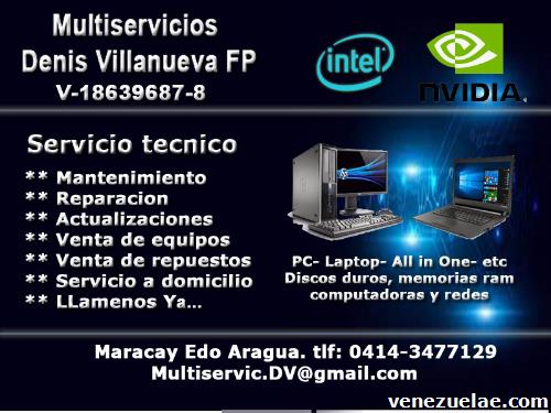 Servicio técnico informática Pc