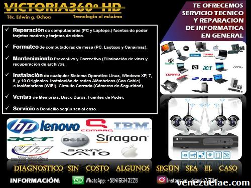 Servicio Técnico Para Computadoras Y Equipos Informáticos