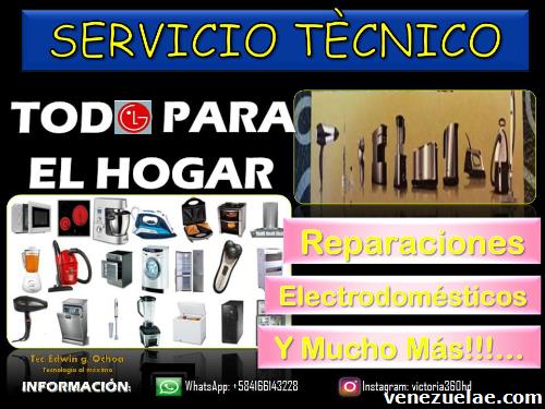 Reparación y mantenimiento Electrodomésticos en General