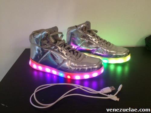 Zapatos Led Usados En Perfecto Estado