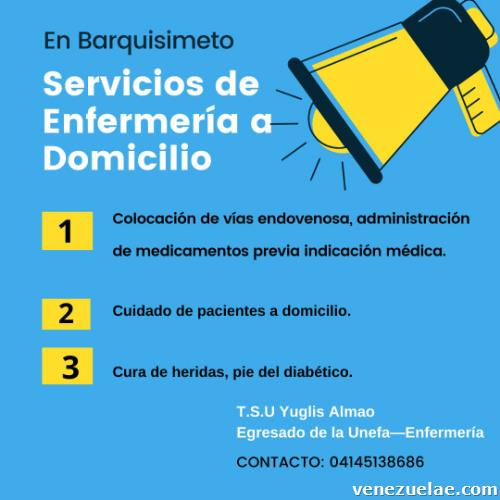 Servicio de enfermero a domicilio