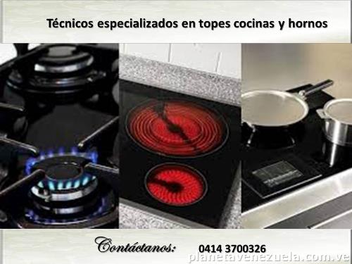 Técnicos en reparación de cocinas topes y hornos whirpool teka frigidaire