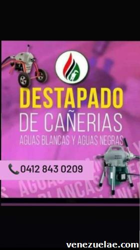 Destape de cañerías